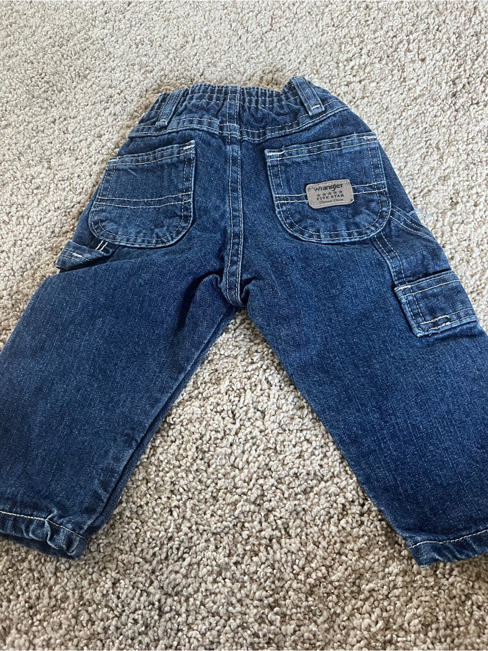 Wrangler Baby Dark Blue Denim Jeans